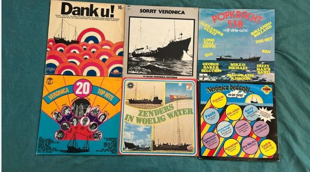 9 LP's Veronica (ook per stuk te koop), LP, Gebruikt, Ophalen of Verzenden, 12 inch