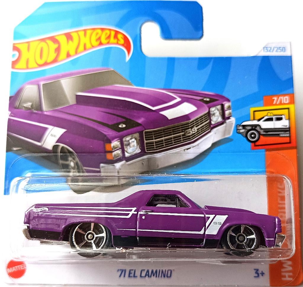 Hot Wheels '71 El Camino, purple, Ophalen, Nieuw, Auto