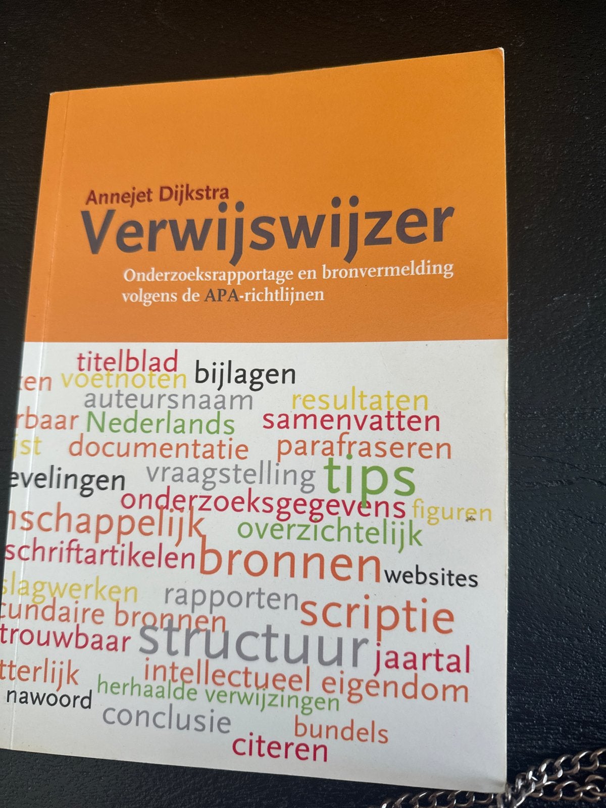 Verwijswijzer annejet dijkstra APA richtlijnen, Ophalen of Verzenden, Beta, Gelezen, HBO