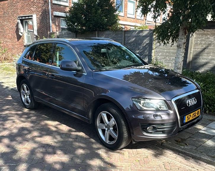 Audi Q5 2.0 tfsi automaat, Zwart, 4 cilinders, Q5, Origineel Nederlands