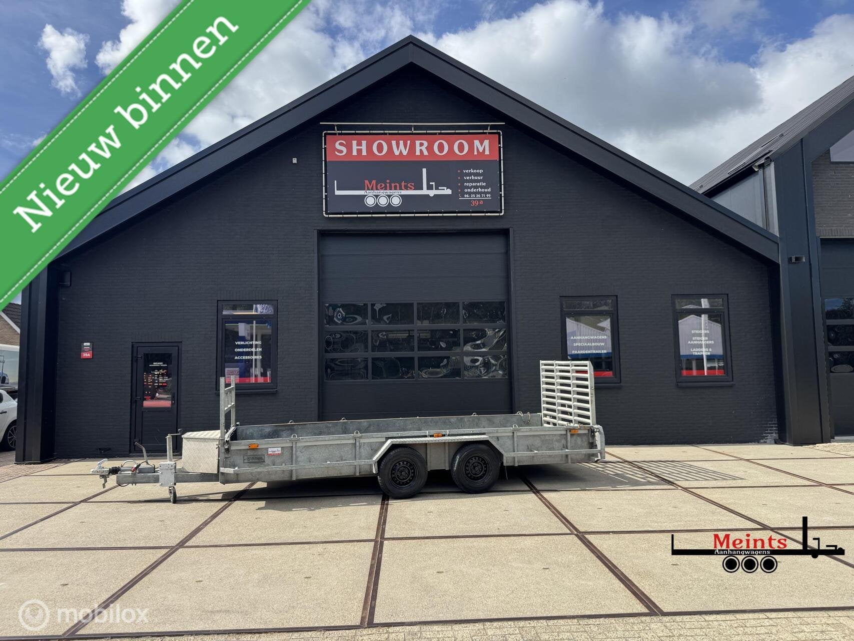 Veldhuizen machinetransporter aanhanger XXL 500x170 3500KG, Auto diversen, Gebruikt