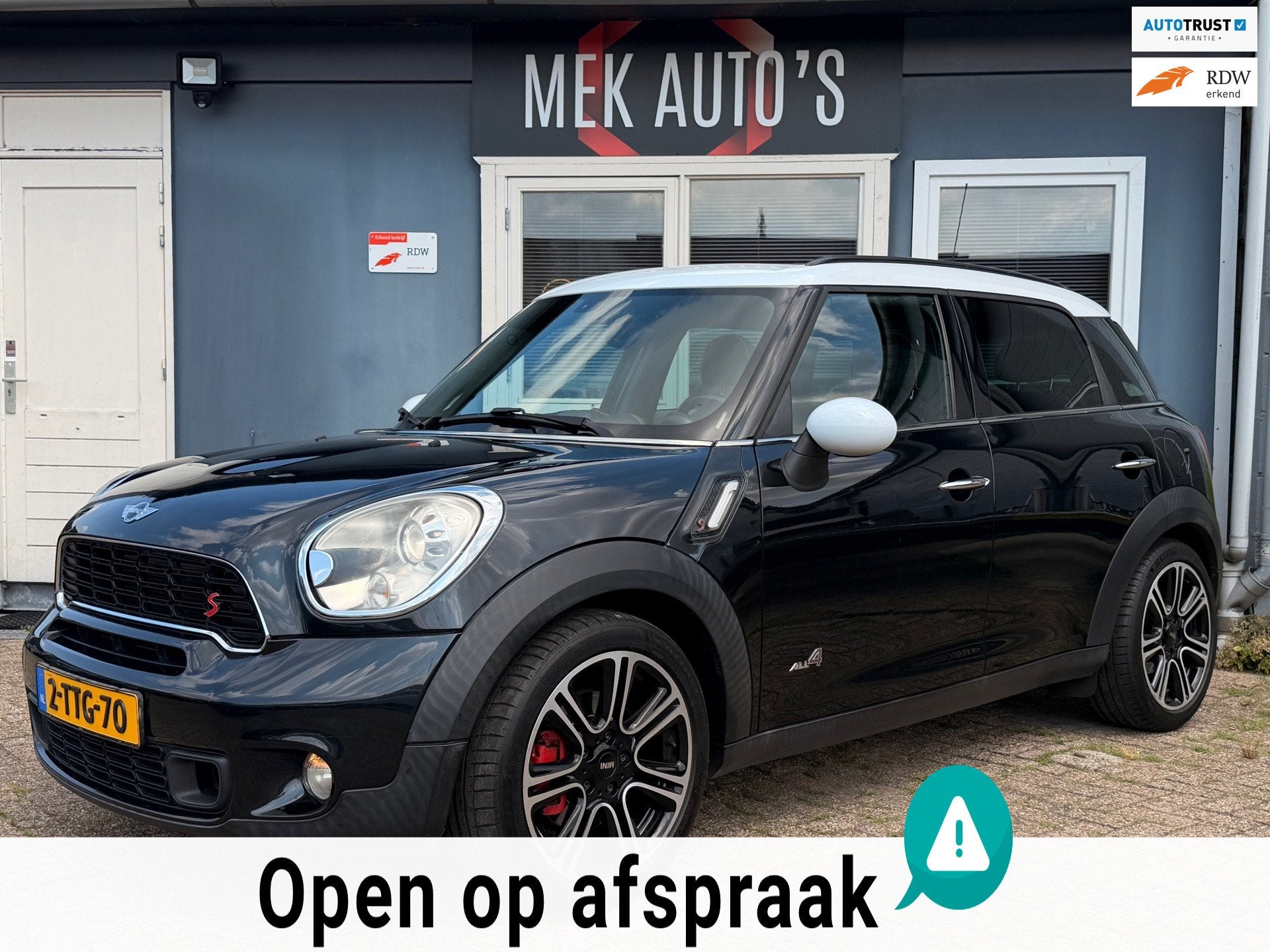 Mini Mini Countryman 1.6 Cooper S ALL4 Chili|Pano|Harmon|Kar, Auto's, Mini, Euro 5, 1380 kg, Gebruikt, Zwart