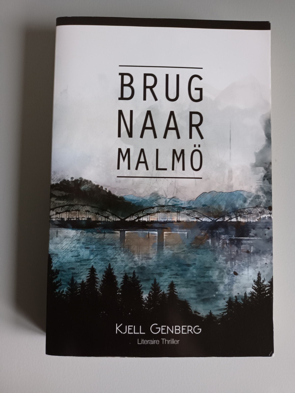 Kjell Genberg Brug naar Malmö literaire thriller boek, Ophalen of Verzenden, Gelezen, Kjell Genberg