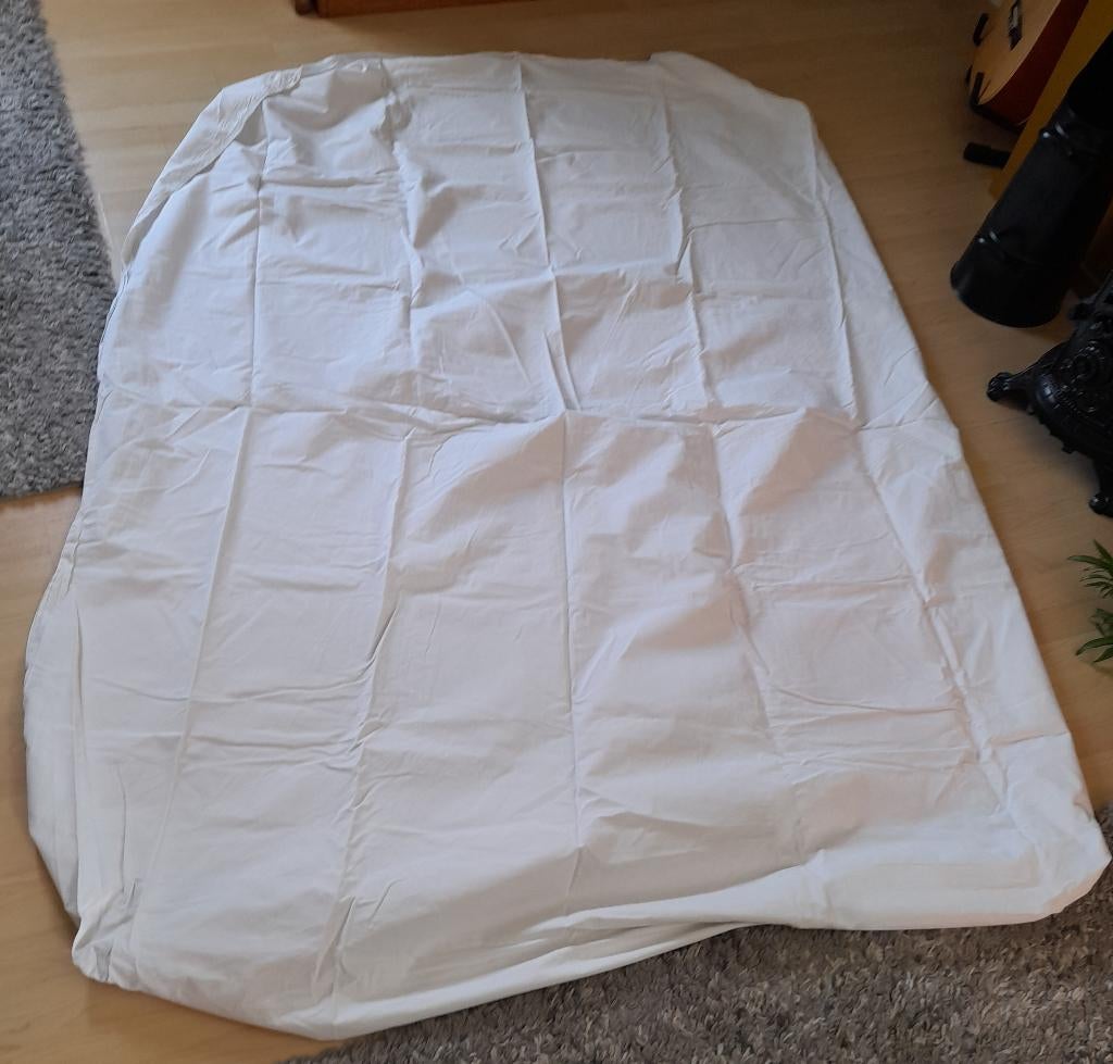 FLANELLEN HOESLAKEN 2 PERSOONS 140 cm breed, Huis en Inrichting, Ophalen of Verzenden, Gebruikt, Tweepersoons, Dekbedovertrek