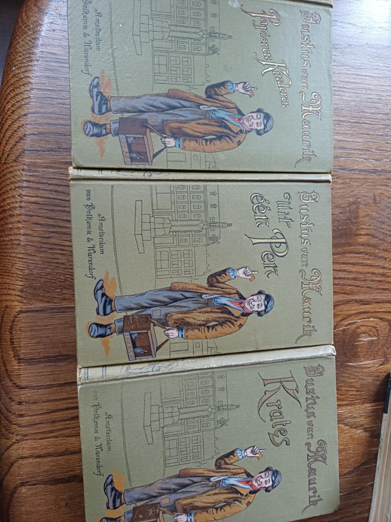 L6 Justus van Maurik Jr. - 3 boeken - Novellen en Schetsen, Boeken, Ophalen of Verzenden, Gelezen, Justus van Maurik Jr., Nederland