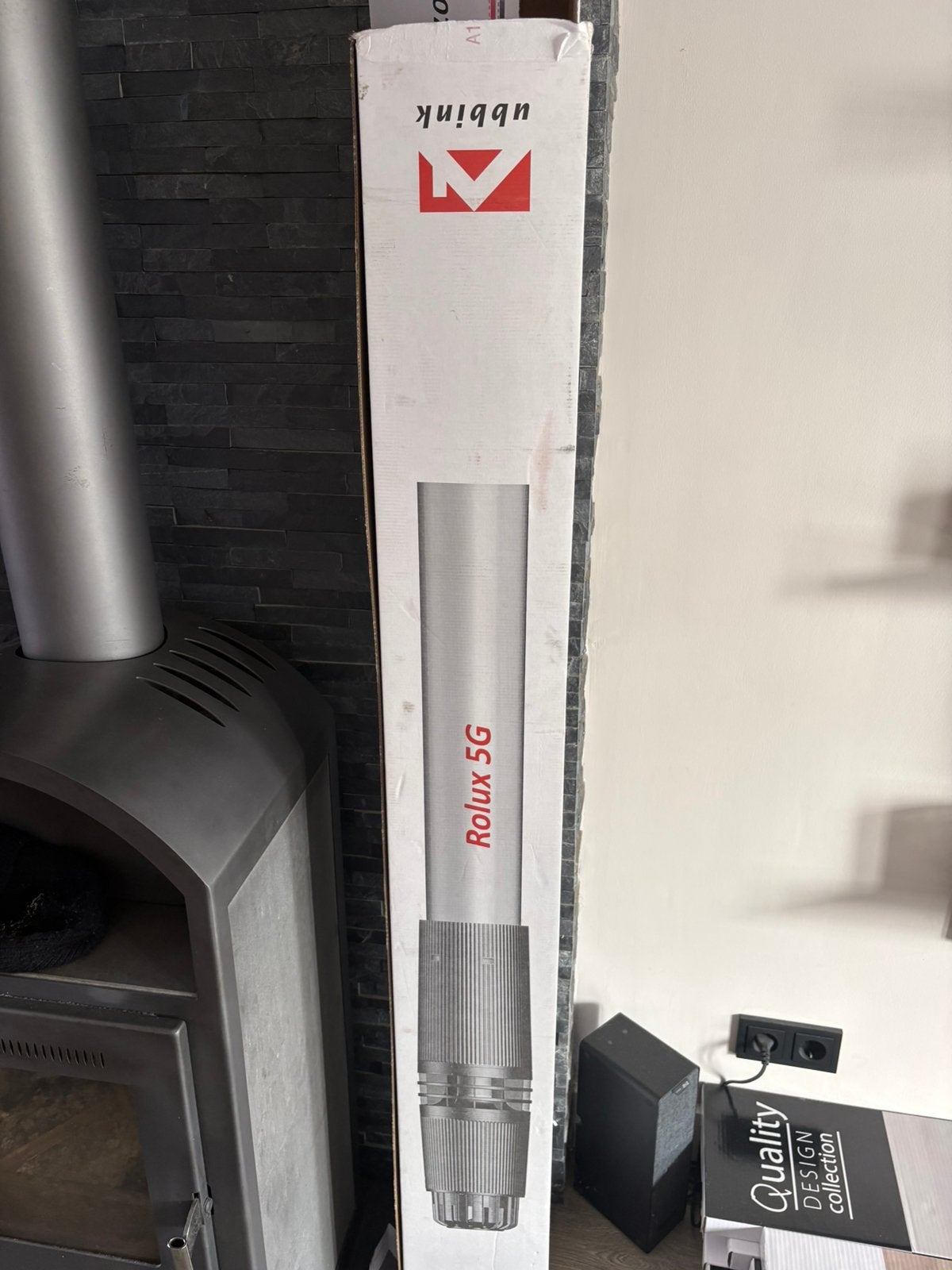 Dakdoorvoer Rolux 5G HR T120 PP par. 80-80 1280mm, Ophalen, 30 tot 80 cm, Cv-ketel of Combi-ketel, Nieuw