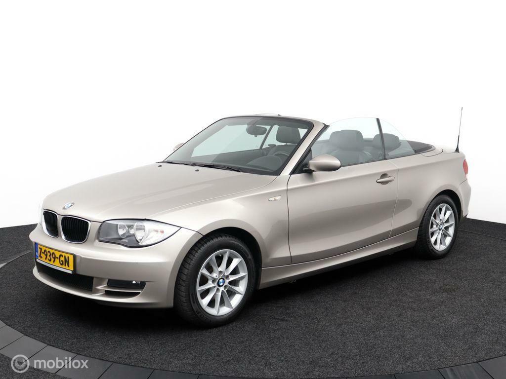 BMW 1-serie Cabrio 118i High Executive, Auto's, BMW, Bedrijf, Te koop, 1-Serie, ABS, Airbags, Alarm, Boordcomputer, Centrale vergrendeling