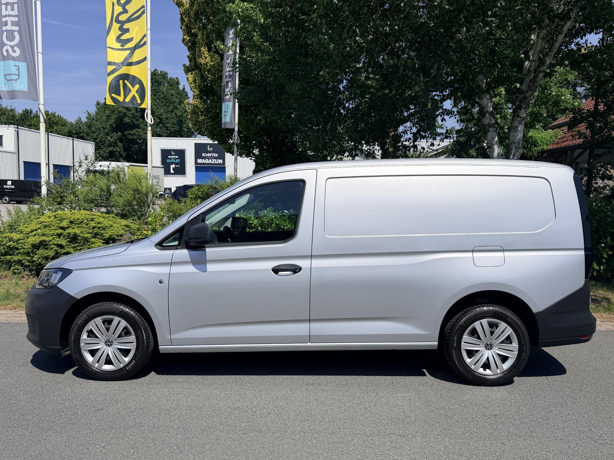 Volkswagen Caddy Cargo Maxi 1.5 TSI 114PK DSG•Airco•Crui, Auto's, Bestelauto's, Euro 6, 4 cilinders, Volkswagen, 2 stoelen