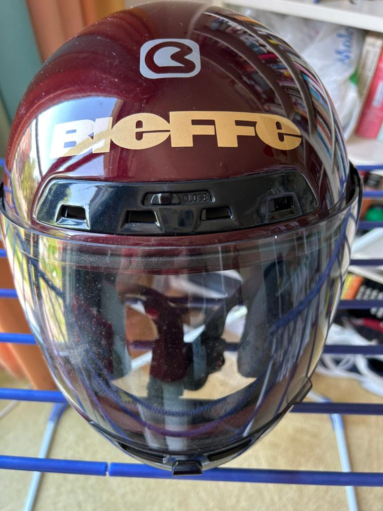 Motorhelm integraalhelm Bieffe, Ophalen of Verzenden, Tweedehands, Integraalhelm, Overige merken