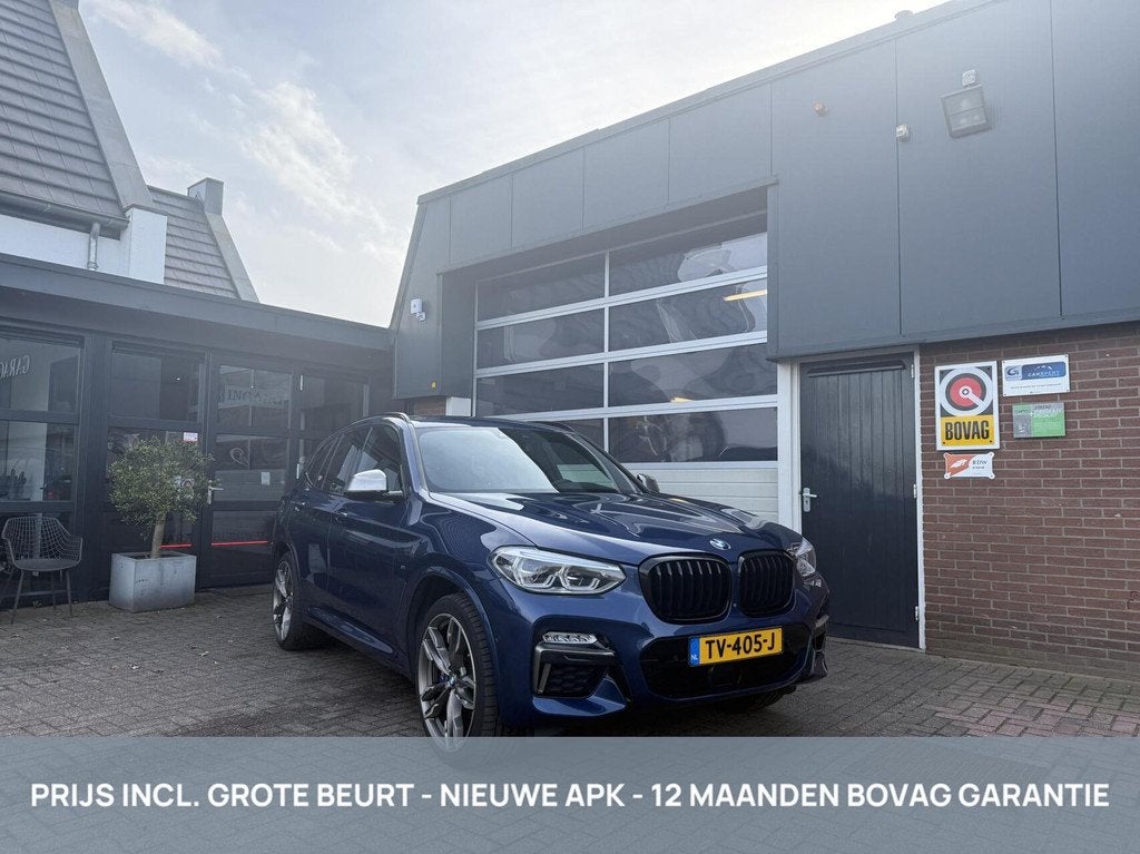 BMW X3 M40i xDrive High Executive HEAD-UP/PANO/ACC *ALL-IN P, Automaat, 12 maanden, Gebruikt, Blauw