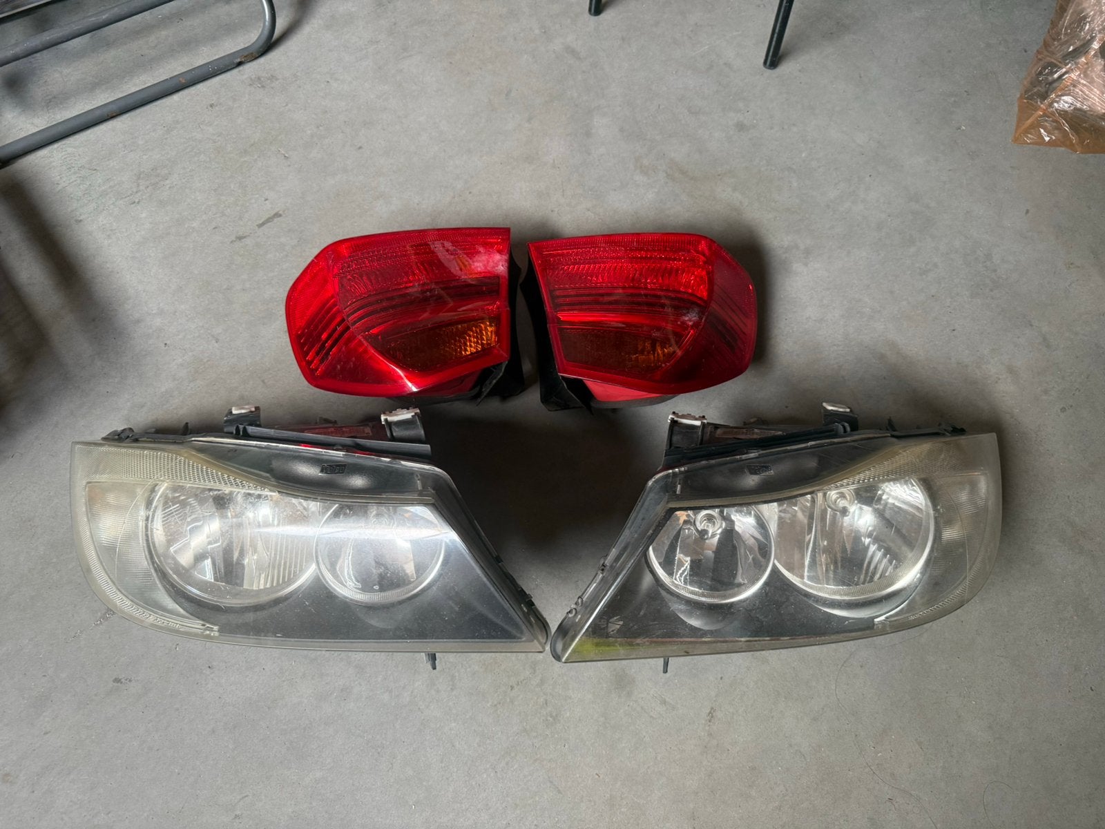 bmw e90 koplampen en achterlampen, Auto-onderdelen, Verlichting, Ophalen of Verzenden, BMW