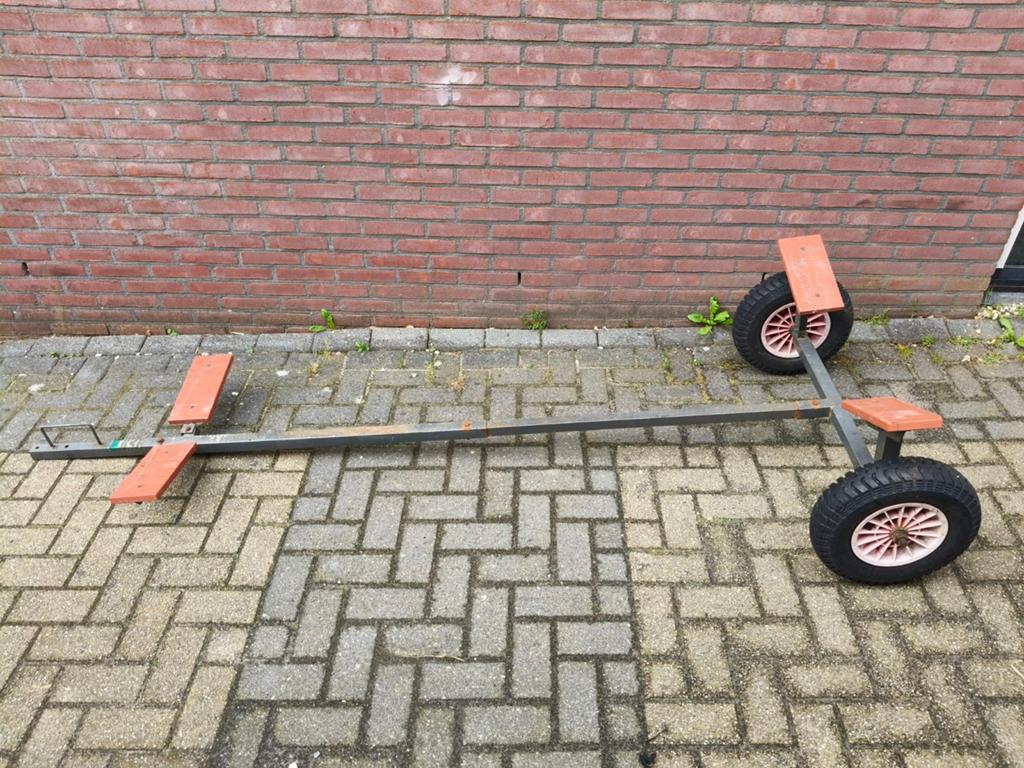 Netjes boot karretje voor Zodiac of kleine zeilboot, Watersport en Boten, Ophalen of Verzenden