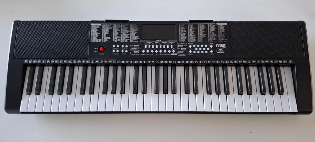 Max Music KB5 Electronic Keyboard 61 toetsen, Ophalen, Zo goed als nieuw, 61 toetsen, Overige merken