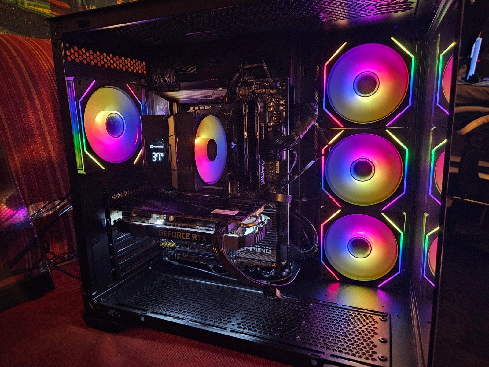 AM5 gaming pc, Ophalen, Zo goed als nieuw