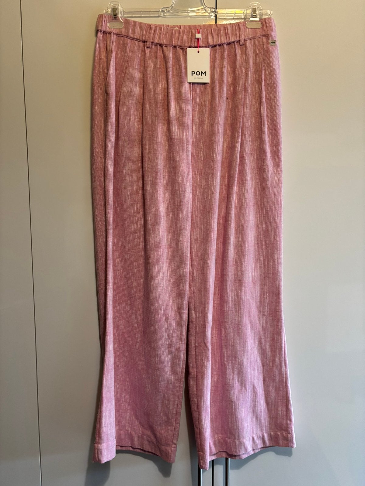 Pom Amsterdam broek shell pink 42, Verzenden, Maat 42/44 (L), Nieuw, Roze