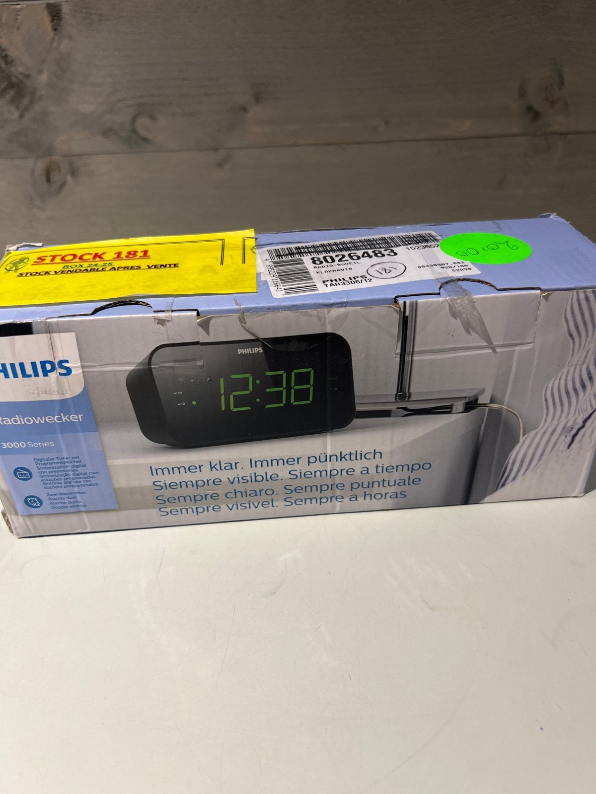 Philips 3000 Series Klokradio - Digitaal Wekker, N, N, Nieuw, Ophalen of Verzenden