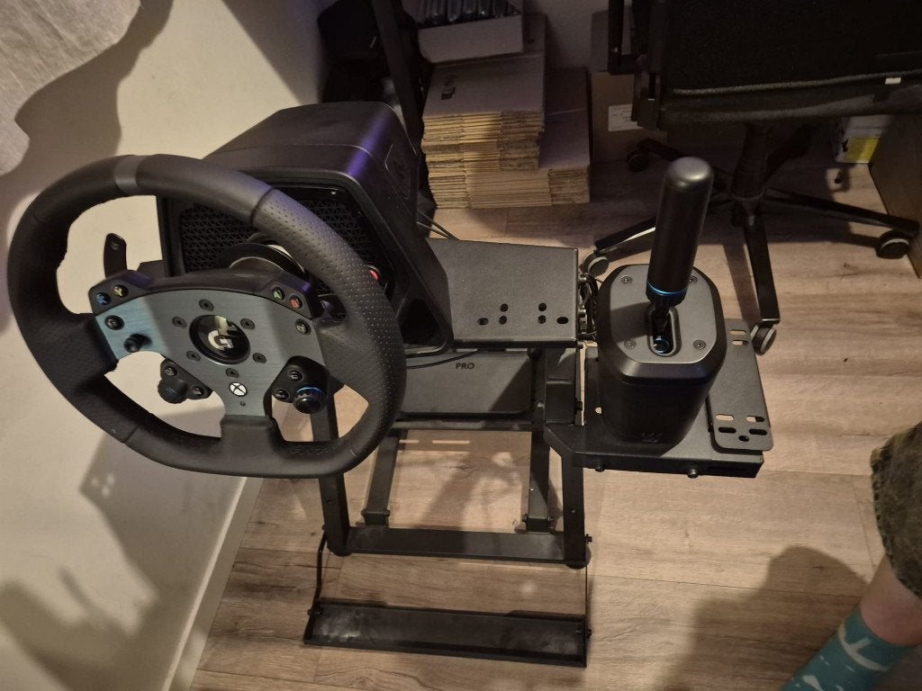 Logitech G PRO Racing Wheel + Pedals + Shifter + Stand, Ophalen, Zo goed als nieuw, Logitech