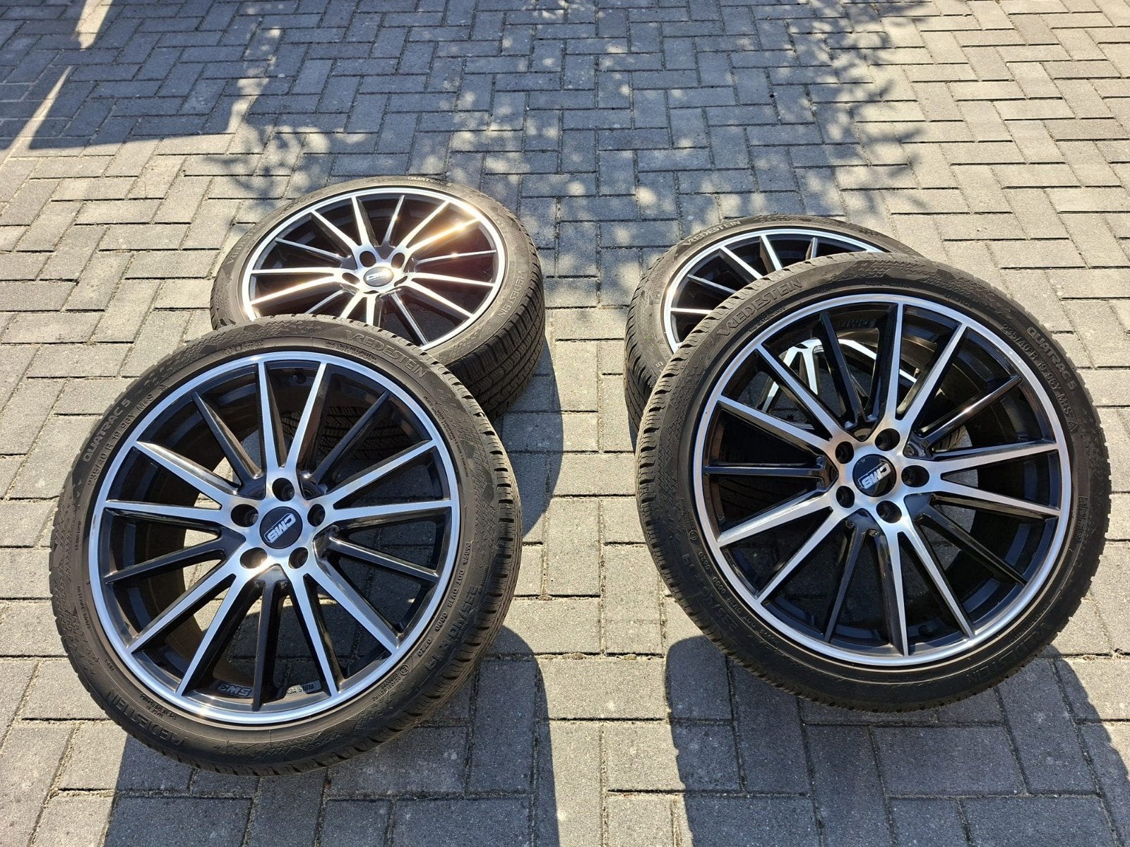 Vredestein Quatrac 5 All Season banden met CMS velgen, 19 inch, Gebruikt, Banden en Velgen, Ophalen of Verzenden