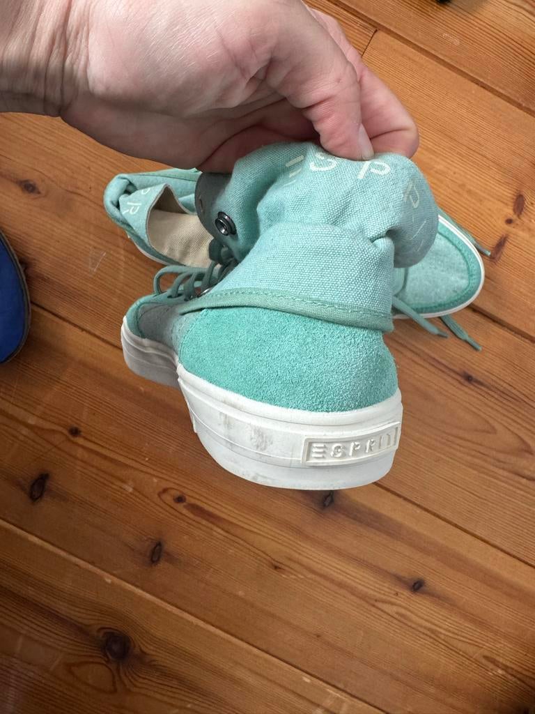 Esprit sneakers maat 40 - Zo goed als nieuw, Ophalen of Verzenden, Zo goed als nieuw, Groen, Sneakers of Gympen