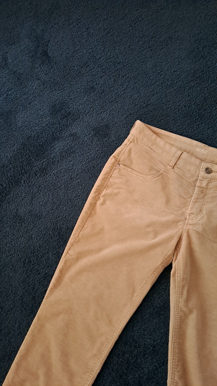 MAC velvet jeans, Kleding | Dames, Broeken en Pantalons, Maat 38/40 (M), Beige, MAC, Ophalen of Verzenden