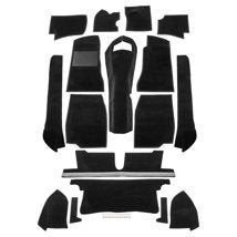 Nieuw Tapijt set voor de MGB roadster 1968-1980 Zwart LHD, Auto-onderdelen, -, -, Nieuw, Ophalen of Verzenden
