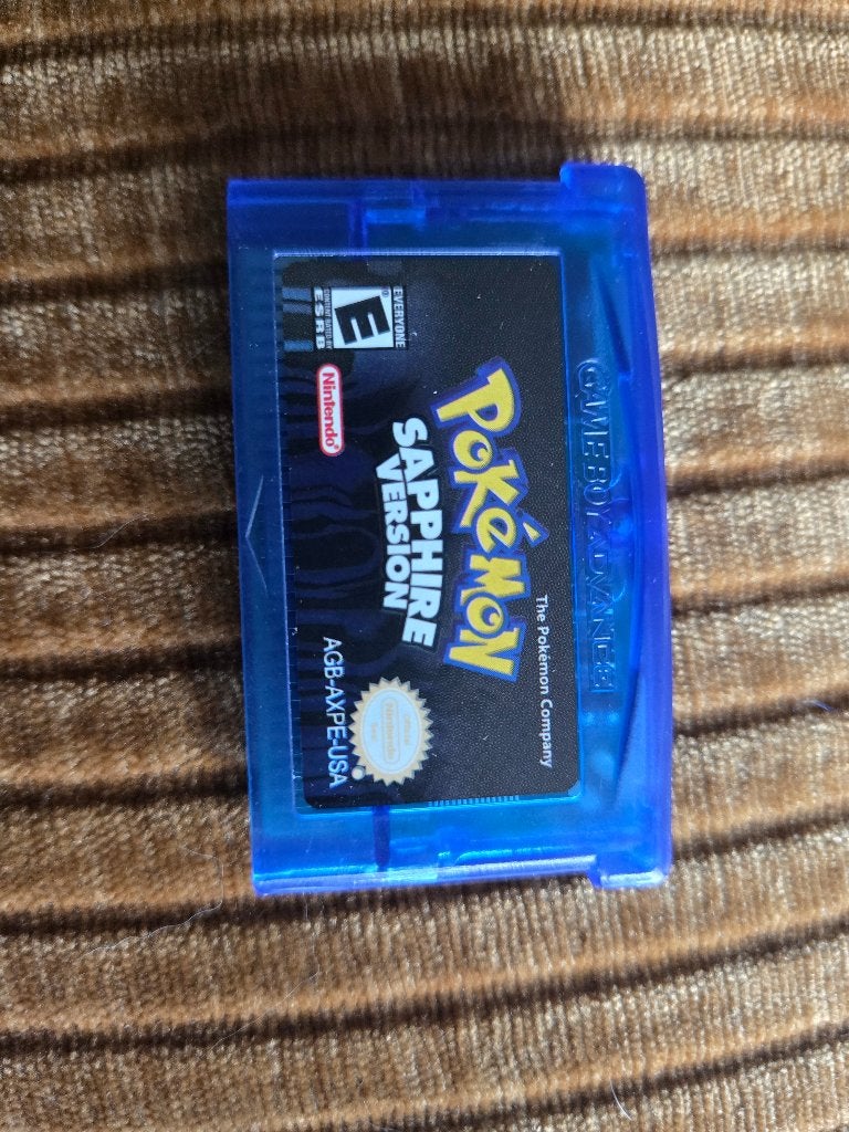 Pokemon Sapphire, Spelcomputers en Games, Avontuur en Actie, Verzenden, 1 speler, Zo goed als nieuw