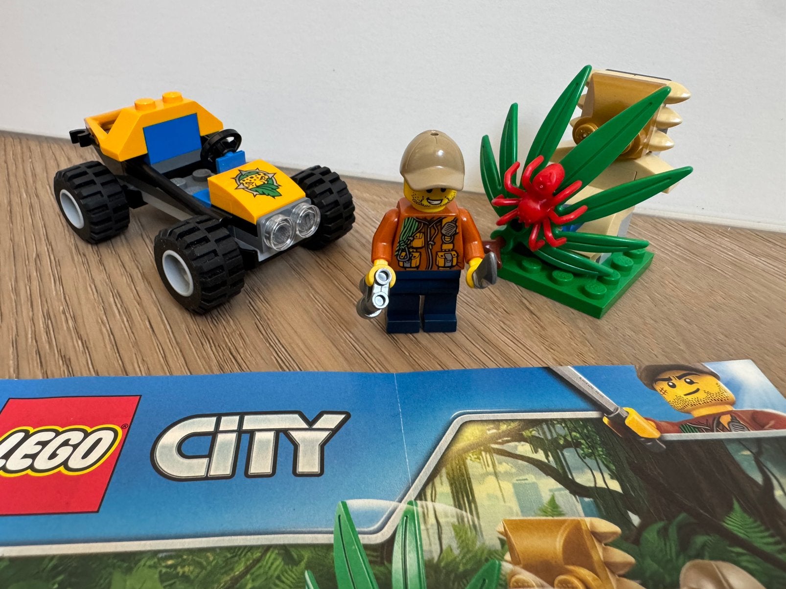 ALS NIEUW/COMPLEET Lego City 60156 Jungle Buggy, City, Lego, Ophalen of Verzenden, Zo goed als nieuw