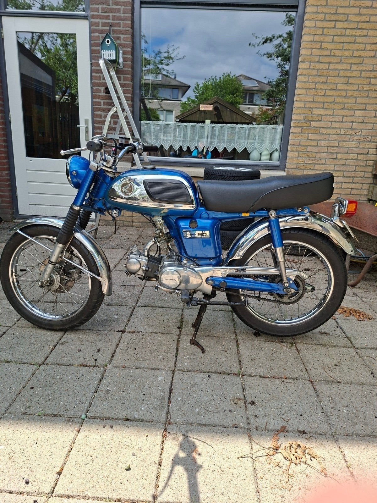 Honda CD 50 uit 1973 met 70cc en vernieuwde ontsteking, Fietsen en Brommers, Ophalen, Gebruikt, Overige modellen