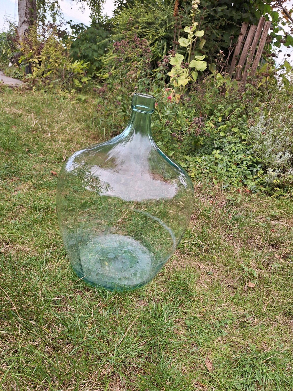 Royale glazen vaasfles /fles 25 liter - decoratie/wijn maken, Ophalen