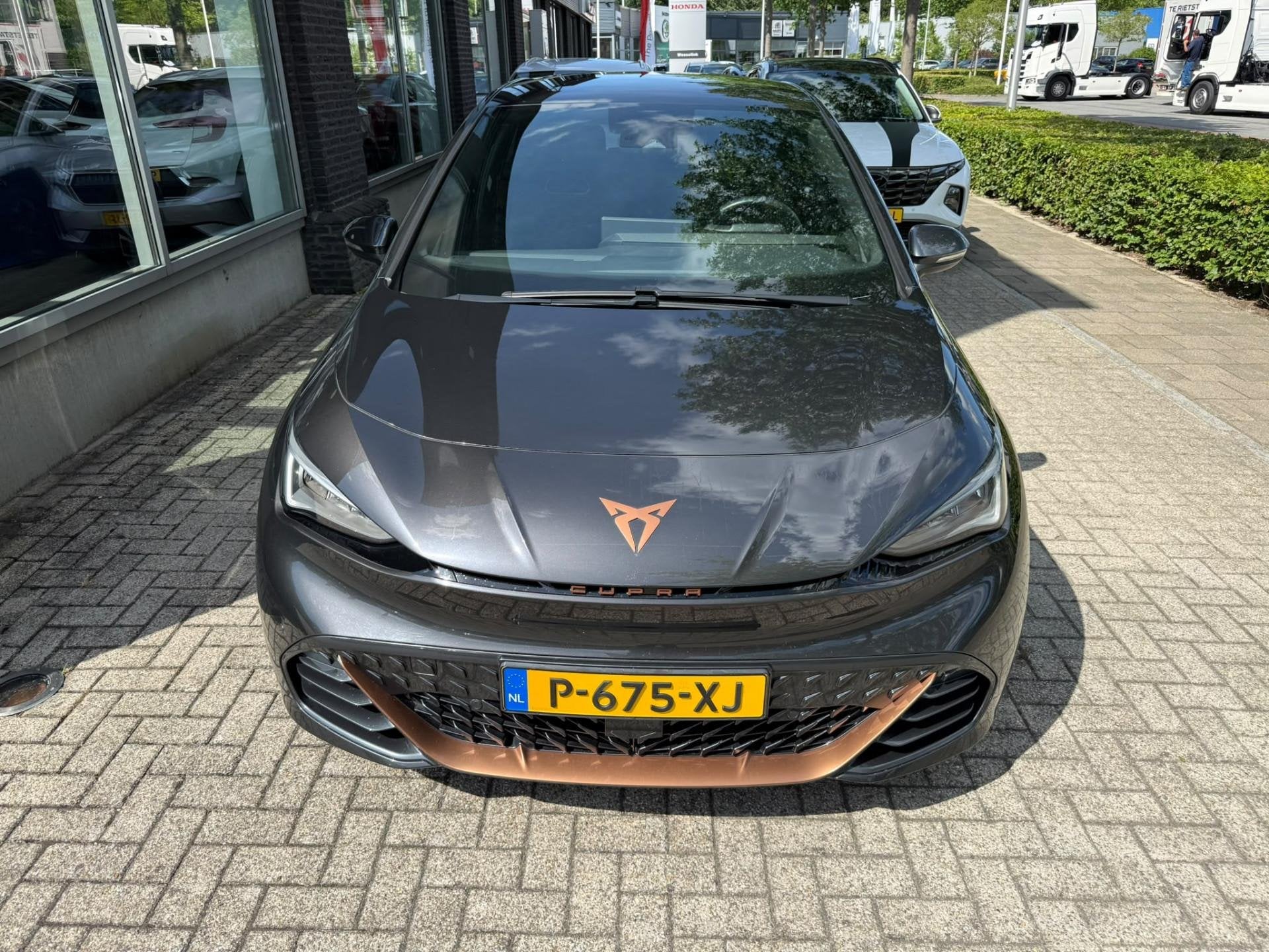CUPRA Born Adrenaline One 62 kWh | 19" Lmv | Adapt cruise |, Auto's, Cupra, Stof, Gebruikt, Zwart, Automatische klimaatregeling