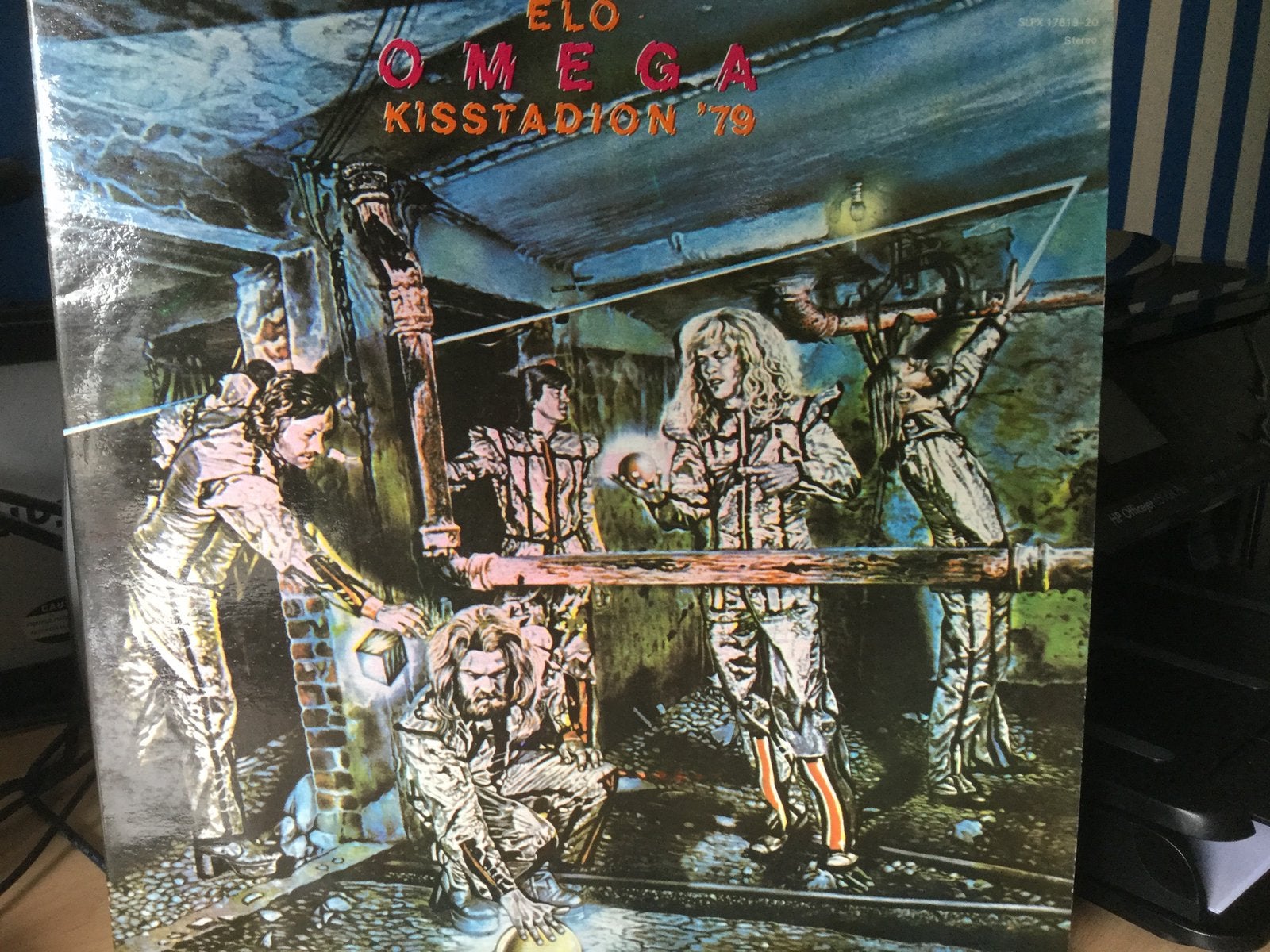 Omega-Live at the Kiss Stadium 1983 2LP., Ophalen of Verzenden, Gebruikt, 12 inch, Progressive Rock