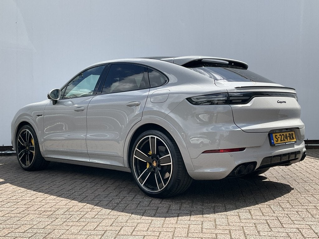 Porsche Cayenne Coupé 3.0 E-Hybrid Platinum Edition Pano Bo, Auto's, Porsche, Automaat, Cayenne, Gebruikt, Euro 6