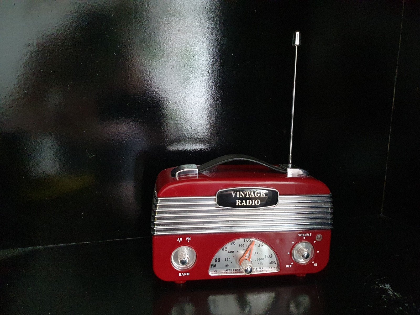 Retro radio, Ophalen, Zo goed als nieuw, Transistorradio