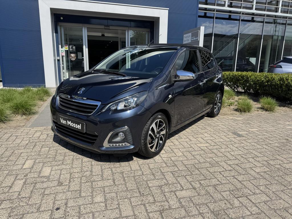 Peugeot 108 1.0 e-VTi Allure TOP! Cabrio l Camera l Climate, Auto's, Peugeot, Voorwielaandrijving, 12 maanden, Stof, Gebruikt