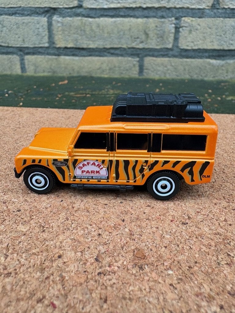 Matchbox Land Rover Safari oranje, Hobby en Vrije tijd, Ophalen of Verzenden, Nieuw, Auto