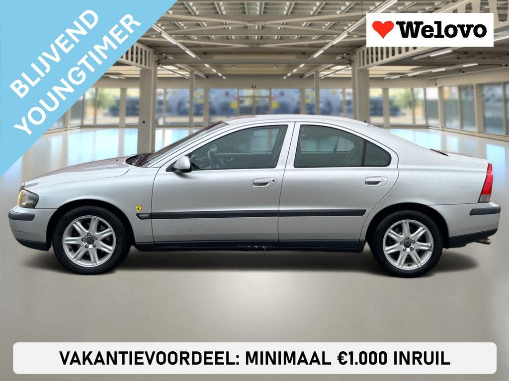 Volvo S60 2.4, Auto's, Volvo, Bedrijf, Te koop, S60, ABS, Alarm, Centrale vergrendeling, Elektrische buitenspiegels, Elektrische ramen