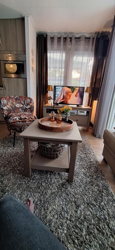 Mooi chalet met eigen grond in Voorthuizen, Tuin en Terras, Schuttingen, Hout, 1 tot 2 meter, Minder dan 3 meter, Ophalen of Verzenden