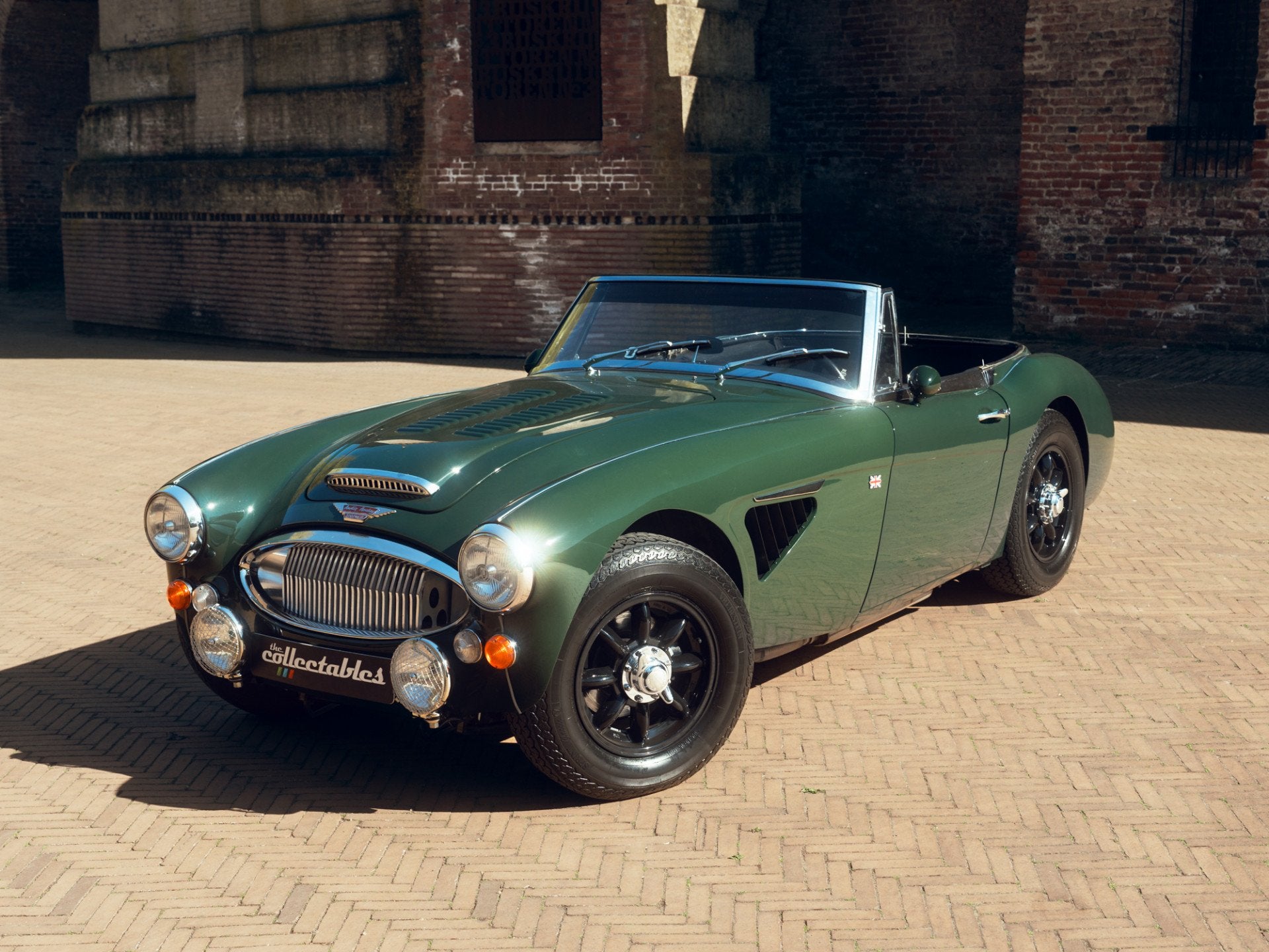 Austin Healey 3000 Mk 3 Rally - totaal gerestaureerd, Auto's, Austin, Zwart, Leder, Bedrijf