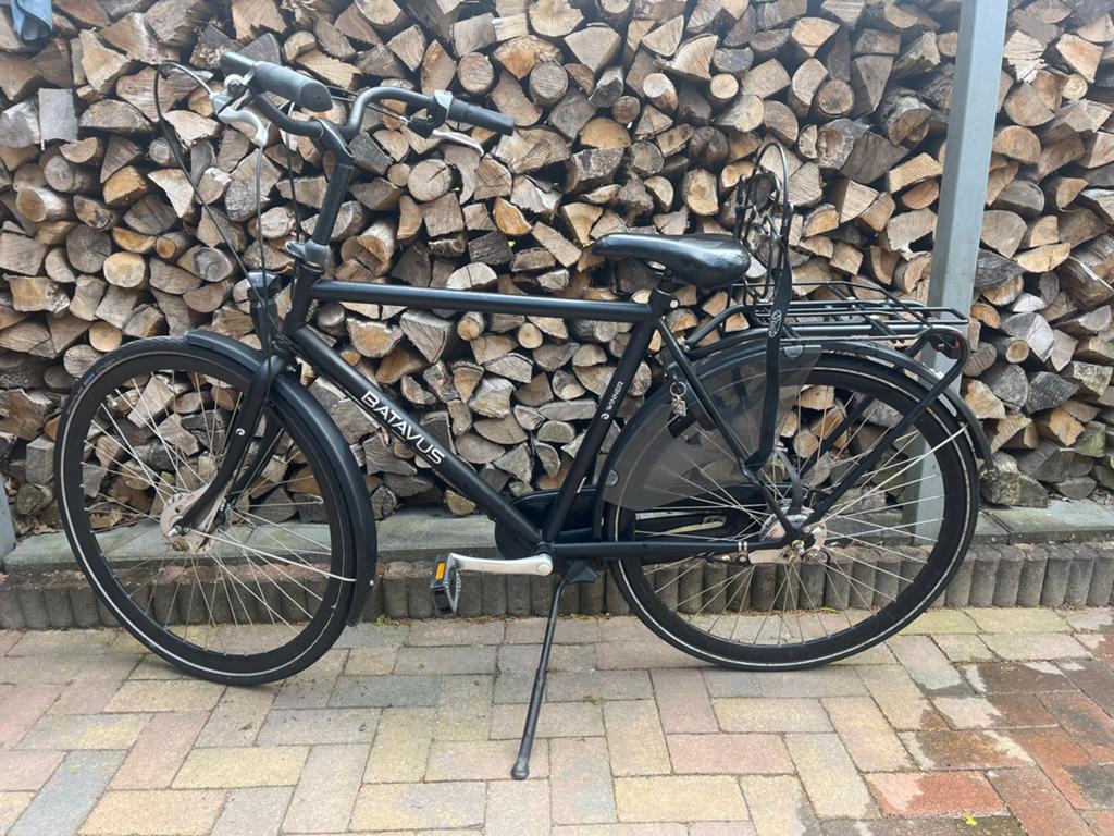Batavus Herenfiets 28 inch (klein frame) 3 versnellingen, Ophalen, Gebruikt, Versnellingen, Batavus