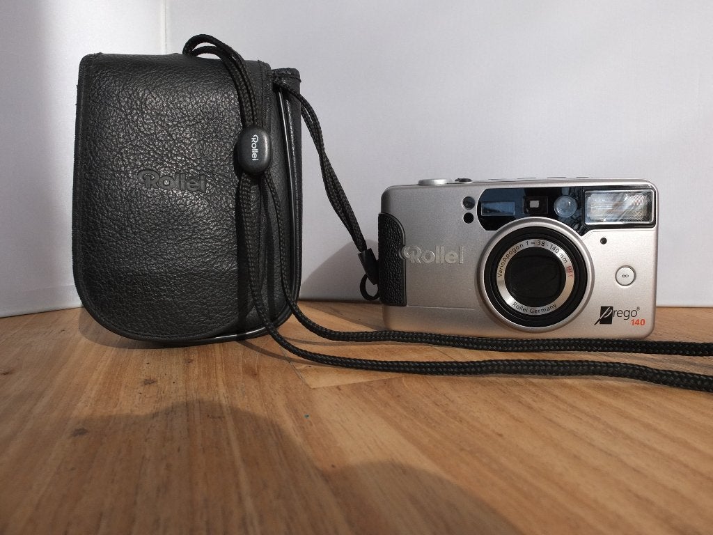 ✅ Rollei Prego 140 HFT, Vario Apogon HFT Lens - GETEST, Ophalen, Gebruikt, Compact, Overige Merken