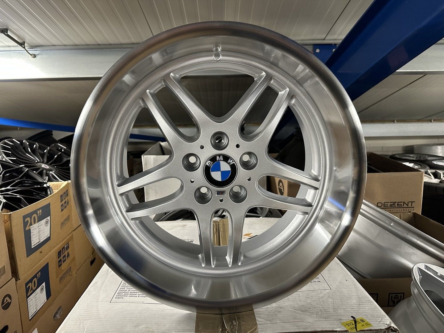 NIEUW 19inch BMW Style 37 Breedset Velgen M-Parallel E39 E38, 19 inch, -, -, Banden en Velgen