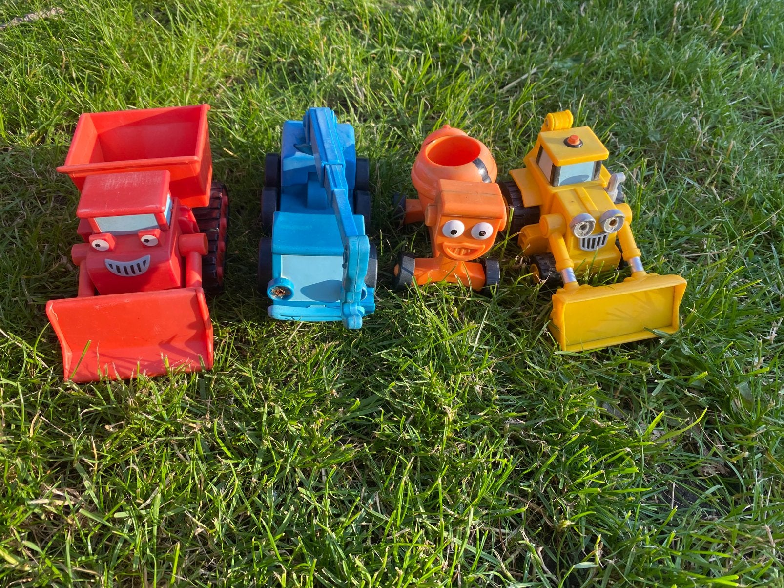 4 Bob de Bouwer voertuigen, Ophalen of Verzenden, Gebruikt