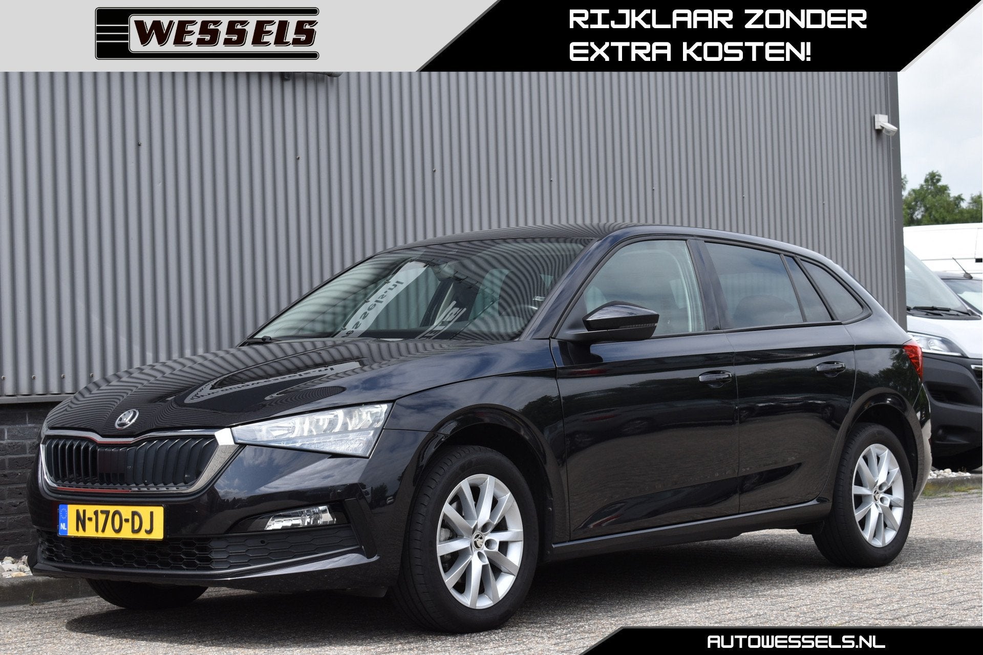 Skoda Scala 1.0 TSI Ambition Carplay, Climate control, Cruis, Gebruikt, Euro 6, 610 kg, Origineel Nederlands