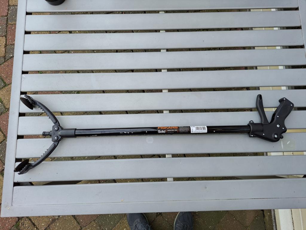 Fiskars grijper- afvalgrijper, Ophalen, Gebruikt