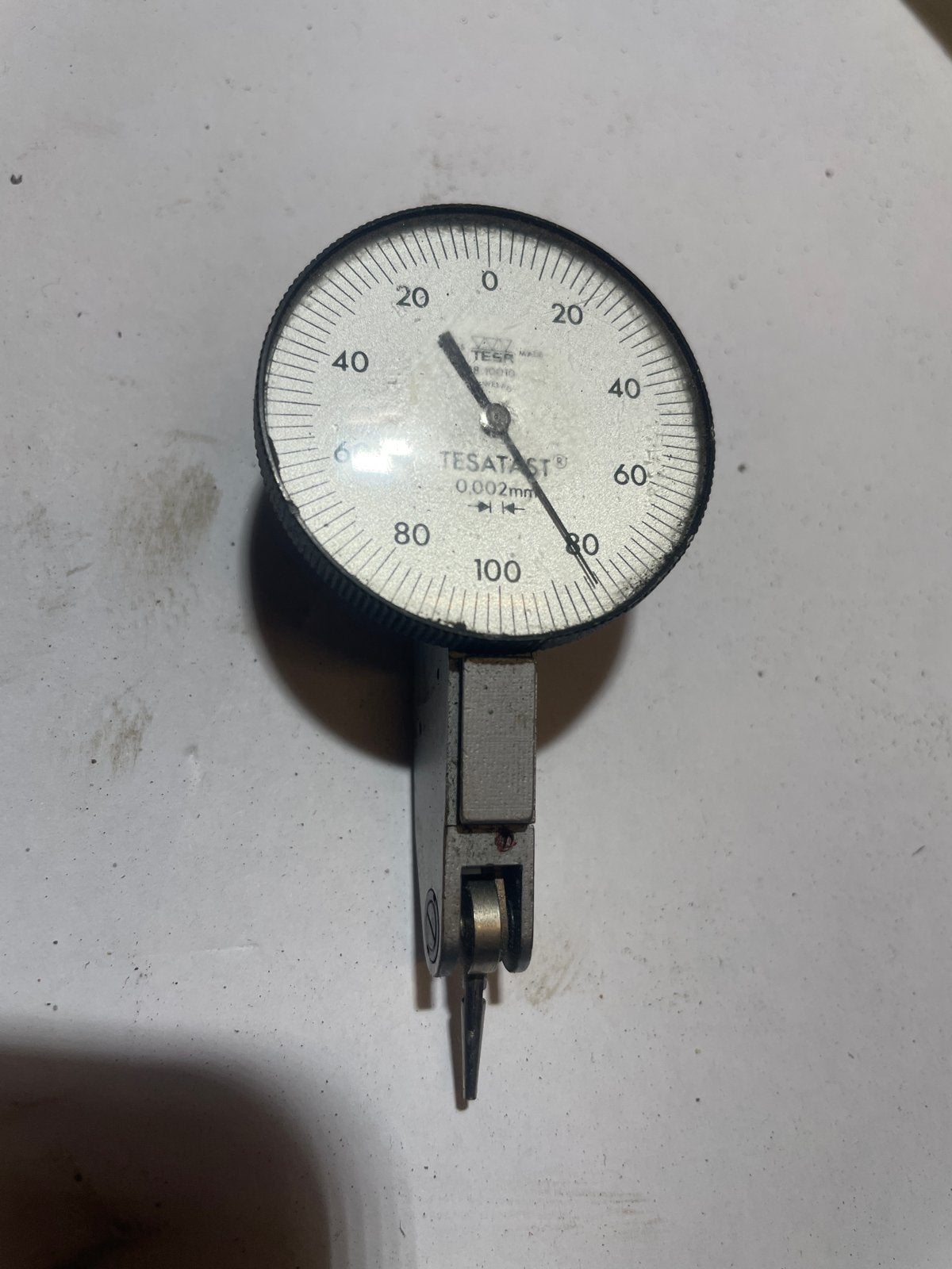 TESATAST Zwenktaster 0,002 mm - Nauwkeurig Meetinstrument, Doe-het-zelf en Verbouw, Ophalen, Gebruikt