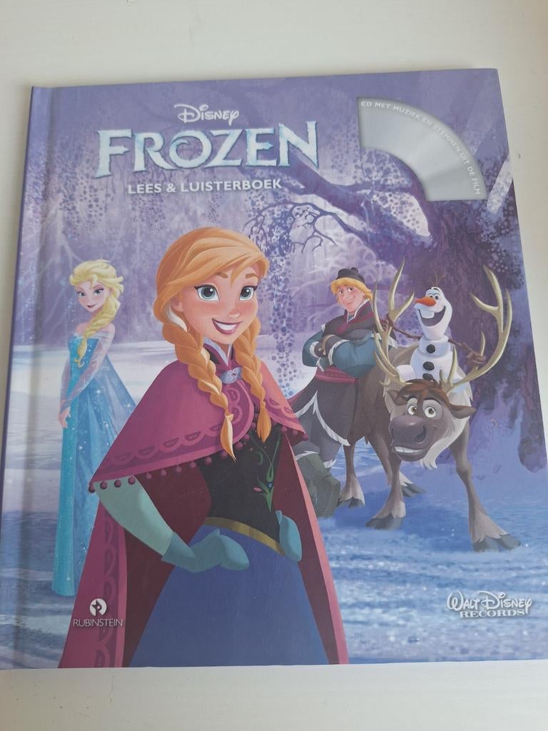 Disney Frozen Lees & Luisterboek met CD, Boeken, Verzenden, Zo goed als nieuw, Walt Disney Company, Sprookjes