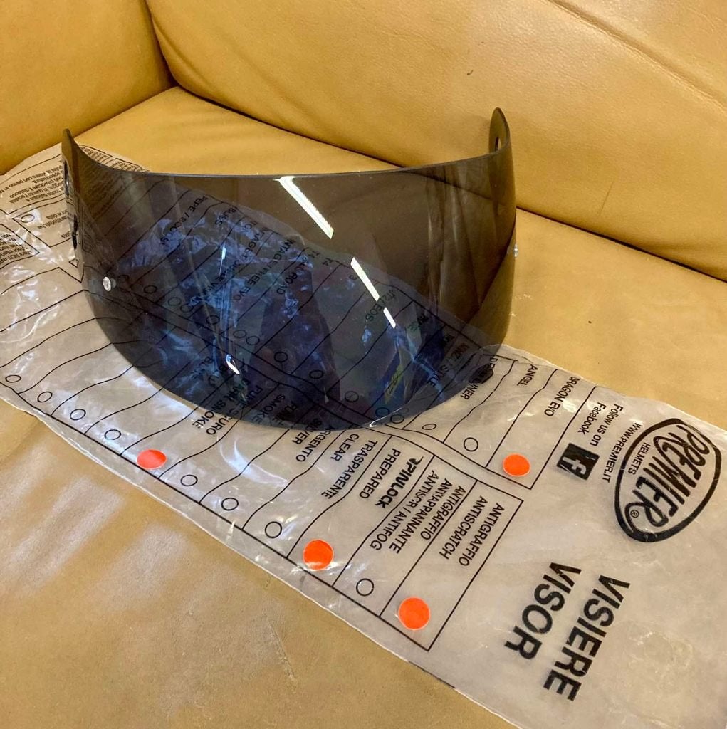 Helm Vizier PREMIER Dragon EVO T2 CARBON donkere rook, Motoren, Overige merken, Kinderen, Ophalen of Verzenden, Nieuw zonder kaartje