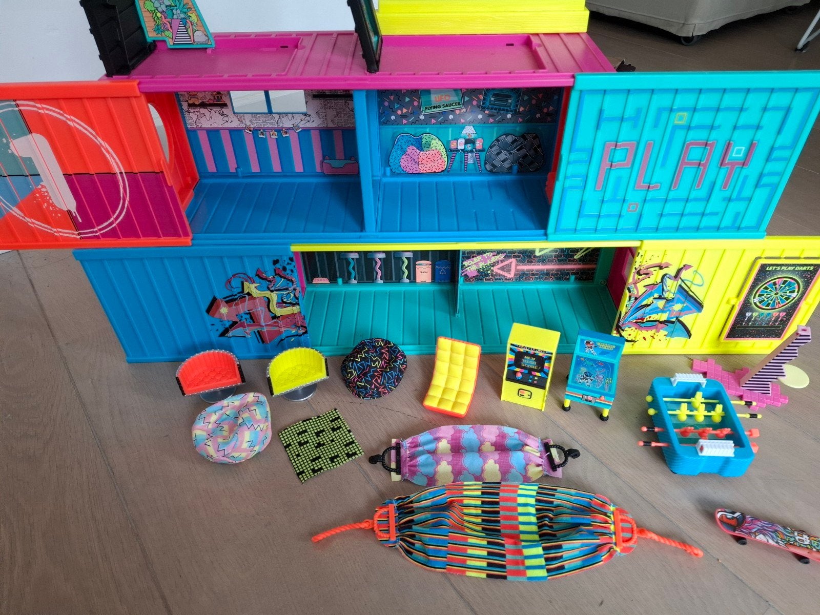 Speelhuis met accessoires, Ophalen, Gebruikt, Meisje