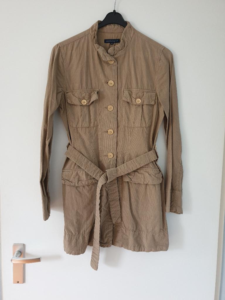 Josephine en Co Trenchcoat maat 36, Kleding | Dames, Ophalen, Josephine & Co, Bruin, Maat 36 (S)