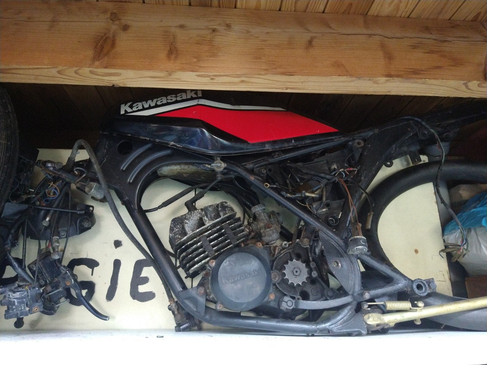 Kawasaki ar50, Ophalen, Overige merken